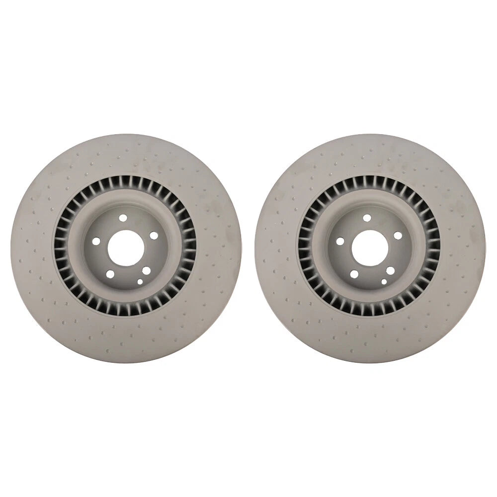Front Brake Rotors for Mercedes S63 S65 Cl63 Cl65 AMG (2007–2013, 2008–2014)