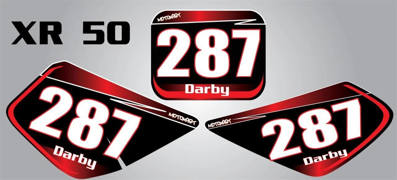 Custom Graphics Stickers Decals for XR 50 (All Years)