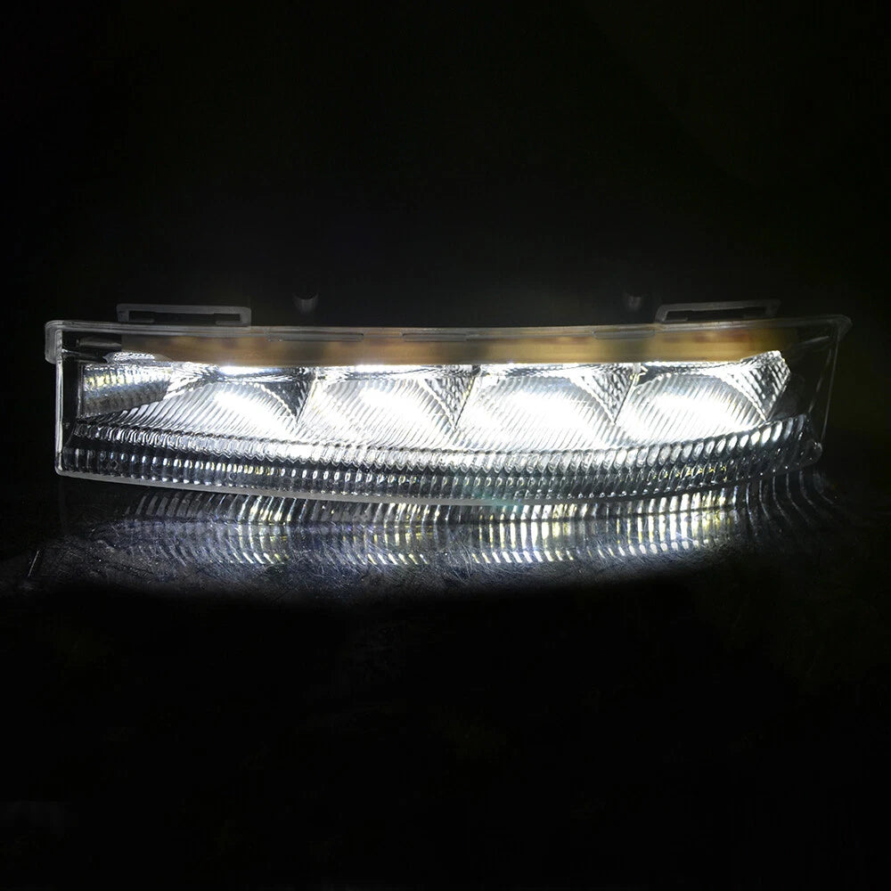 LED DRL Fog Light Covers for Mercedes-Benz W204 C300 (2008-2015)
