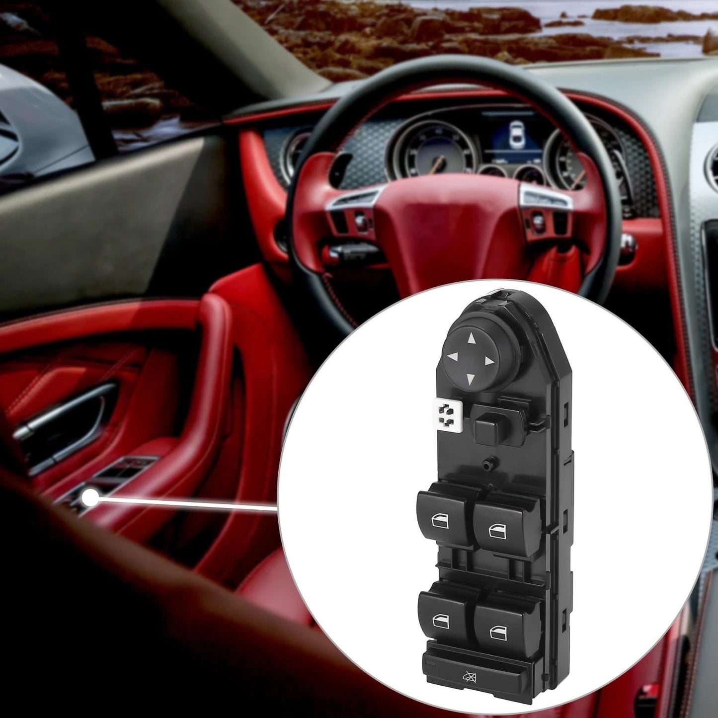 Power Window Master Switch for BMW X3 2005-2010 (2 x Driver Side)