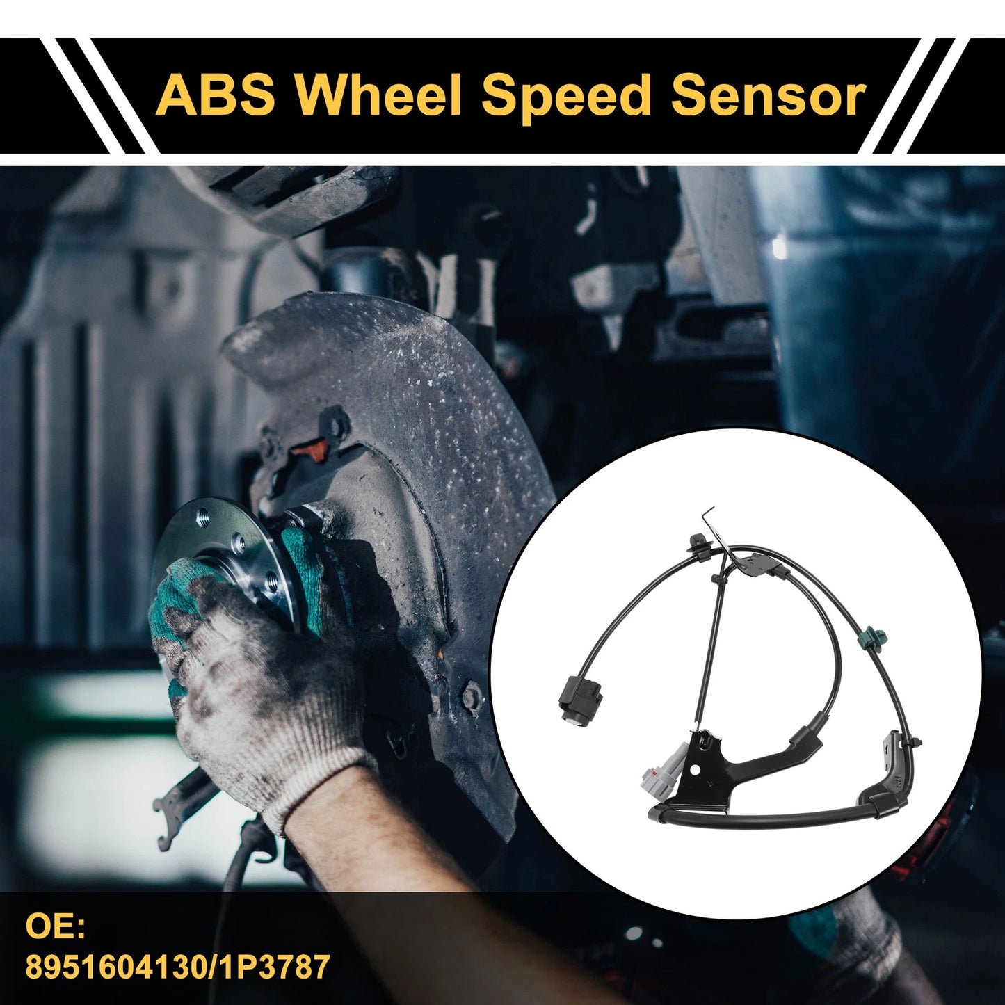 ABS Wheel Speed Sensor for Toyota Tacoma Front Right (2016-2019)