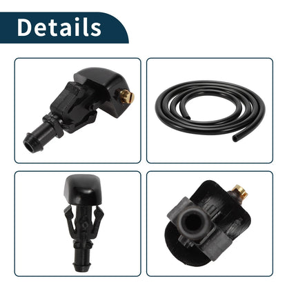Windshield Washer Nozzle & Fluid Hose for Ford Crown (2003-2004)