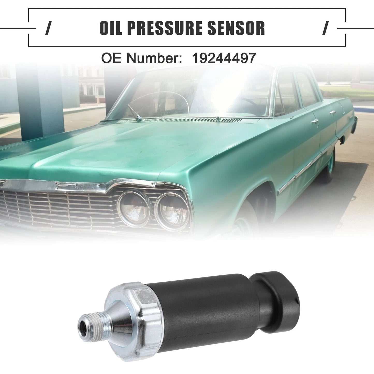 Plastic Engine Oil Pressure Sensor for Buick Regal (1989–1991)