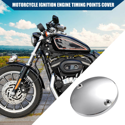 Ignition Engine Timing Points Cover for Harley-Davidson (1971–1999)