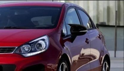 Side View Mirror Covers for Kia Rio (2012-2016) 2 Piece Gloss Black