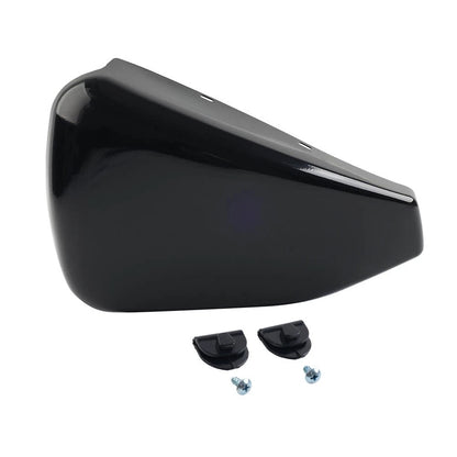 Vivid Black Battery Covers for Harley Sportster XL883 1200 (2014-2022)