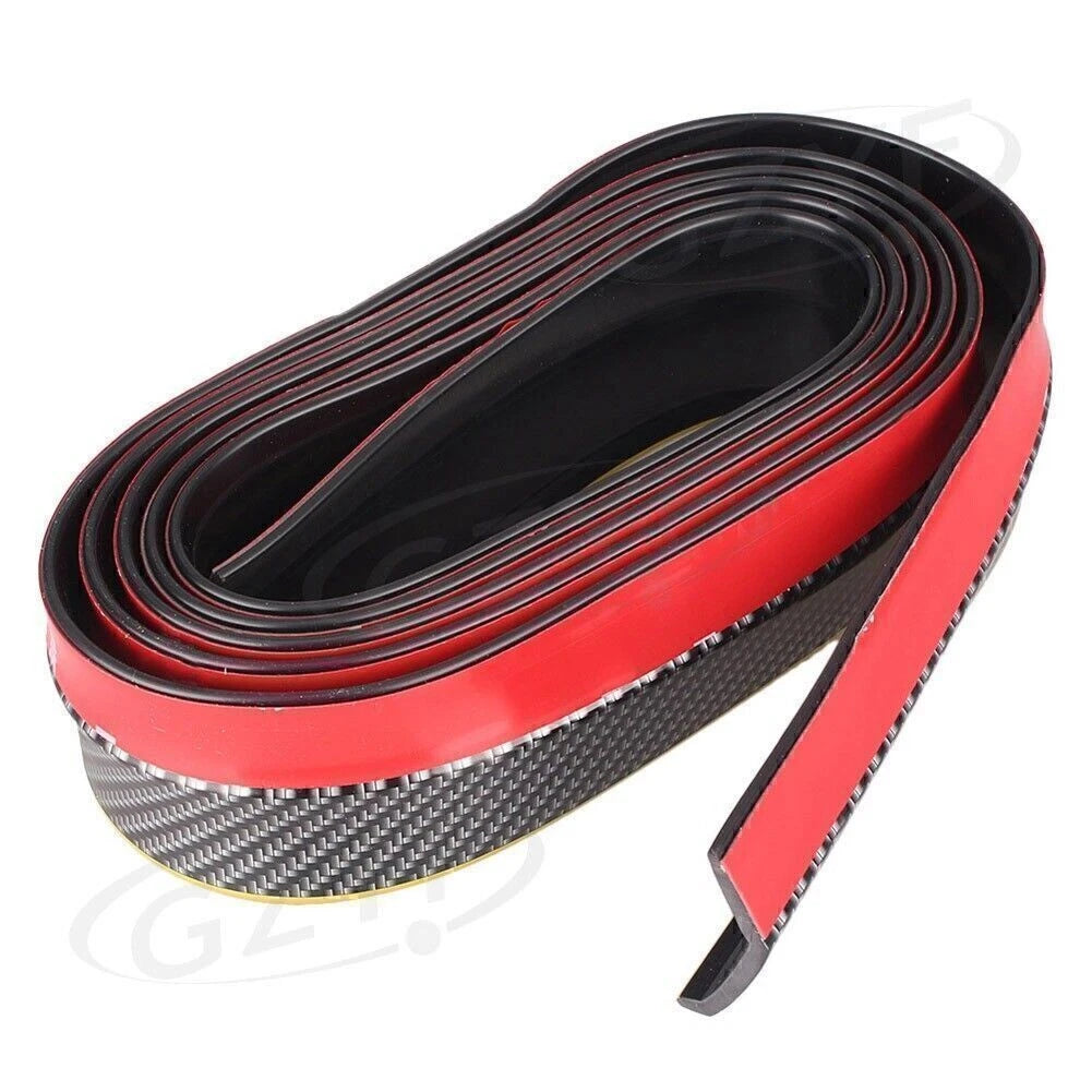 Carbon Fiber Splitter Body Spoiler with 3M Adhesive for Make & Model