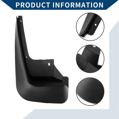 Mud Flaps Splash Guards Set for BMW 7 Series (2010-2016)