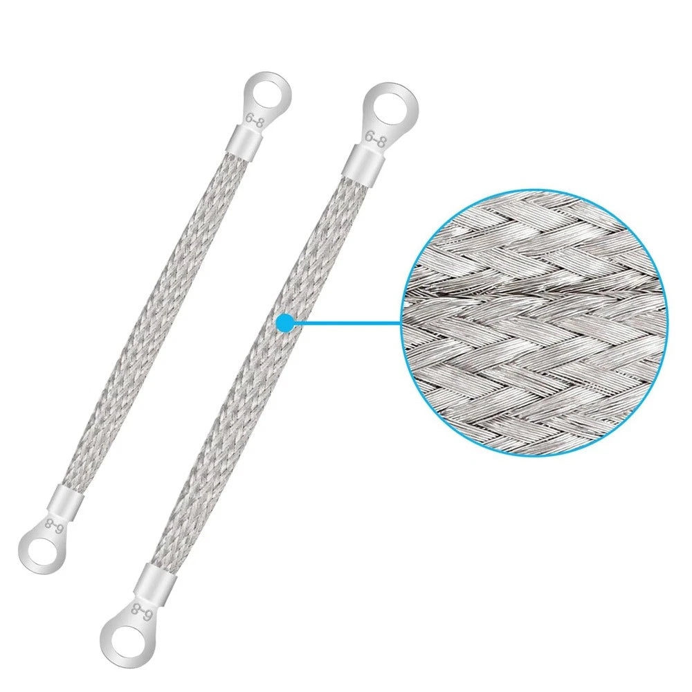 Tinned Copper Ground Strap Cable for Universal Automotive Engine