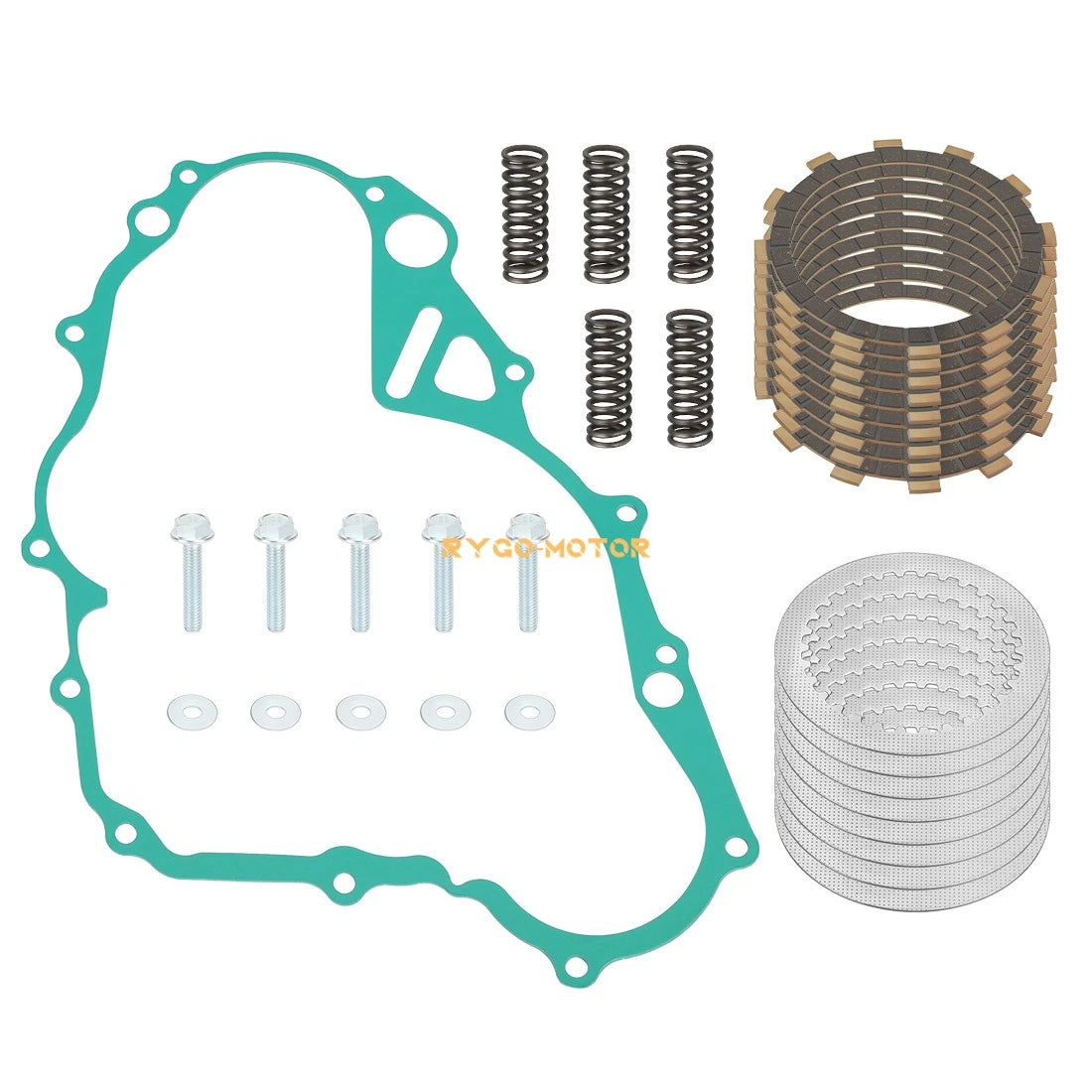 Clutch Friction and Steel Plates Springs for Yamaha WR250F YZ250FX (2015–2019)