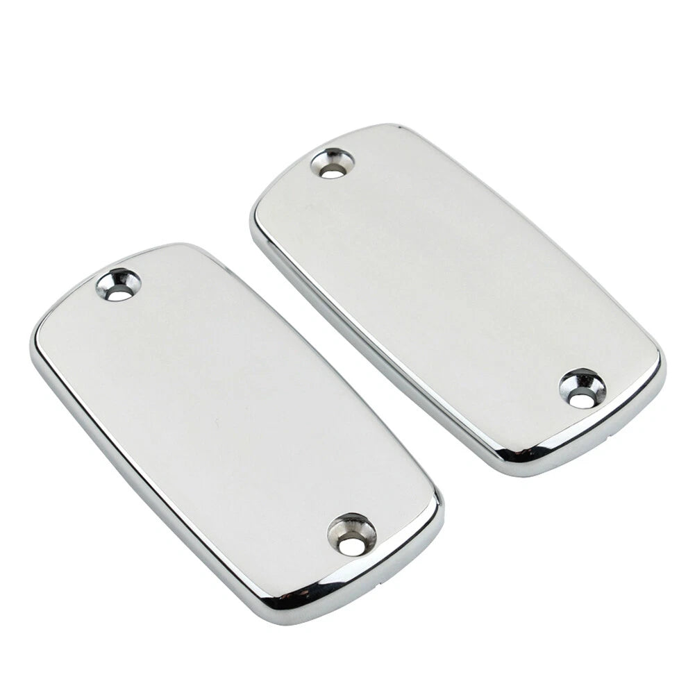 2 x Front Brake Reservoir Fluid Cover Caps for Honda Valkyrie Goldwing GL1500