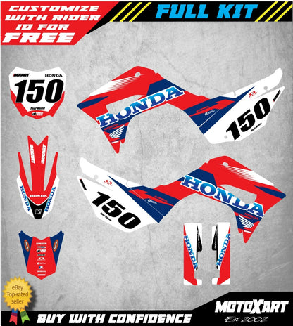 Custom Sticker Kit for Honda CRF 110 (2019-2020) VOLT Style Decals