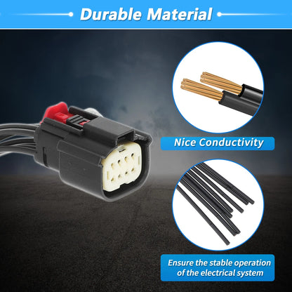 8-Wire Full LED Headlight Connector for Dodge Durango (2021-2022)