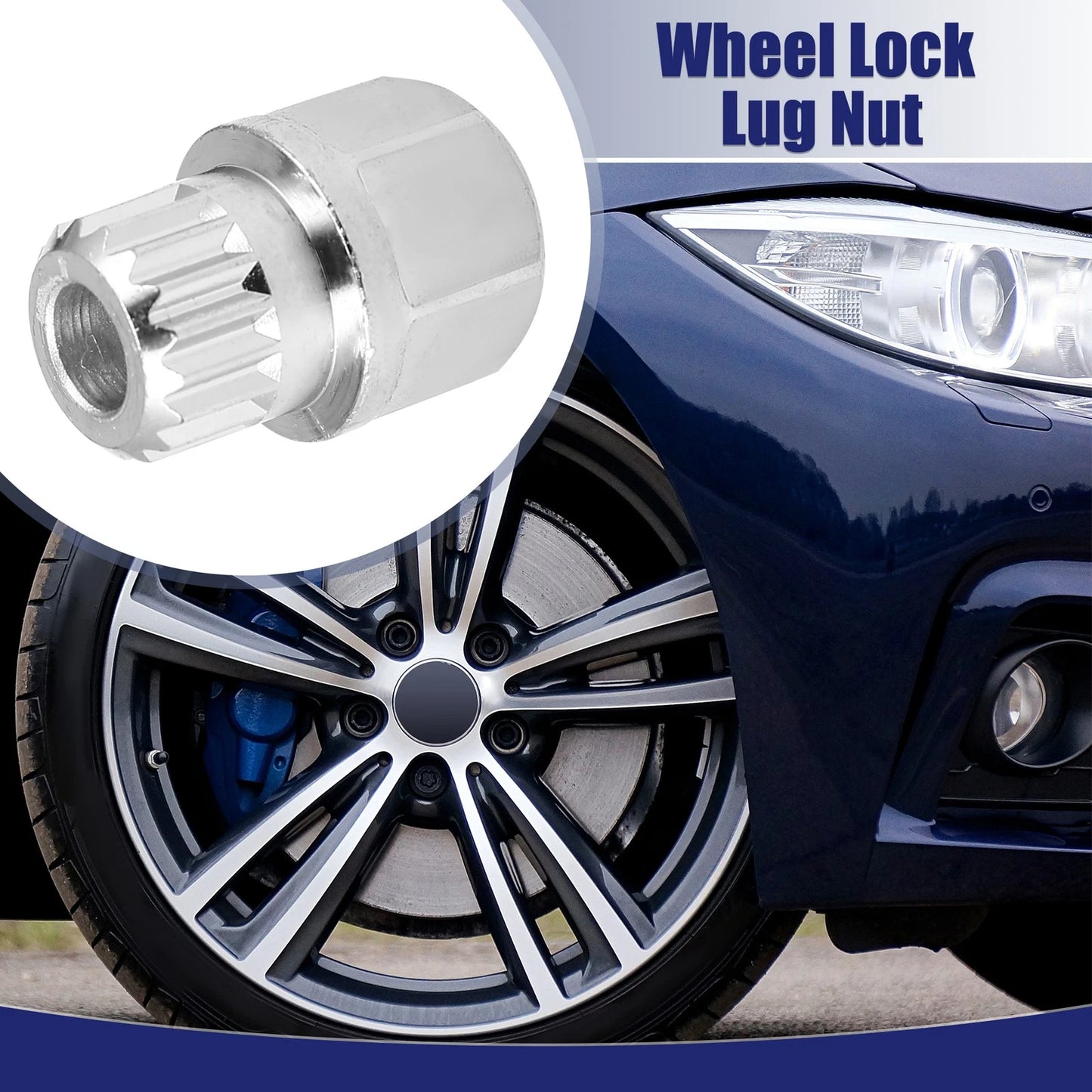 Anti Theft Wheel Lock Lug Nut Key for BMW (2017-2023)