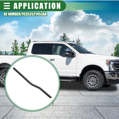 Front Right Window Belt Weatherstrip for Ford F-250 (1999-2016) Black