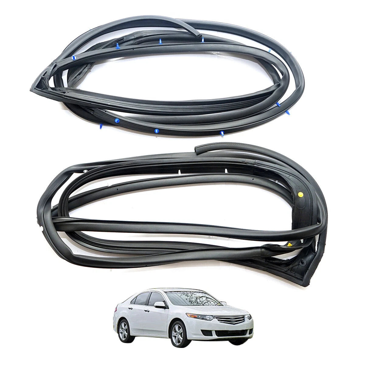 Rear Door Weatherstrip for Honda Accord Sedan 2007-2012