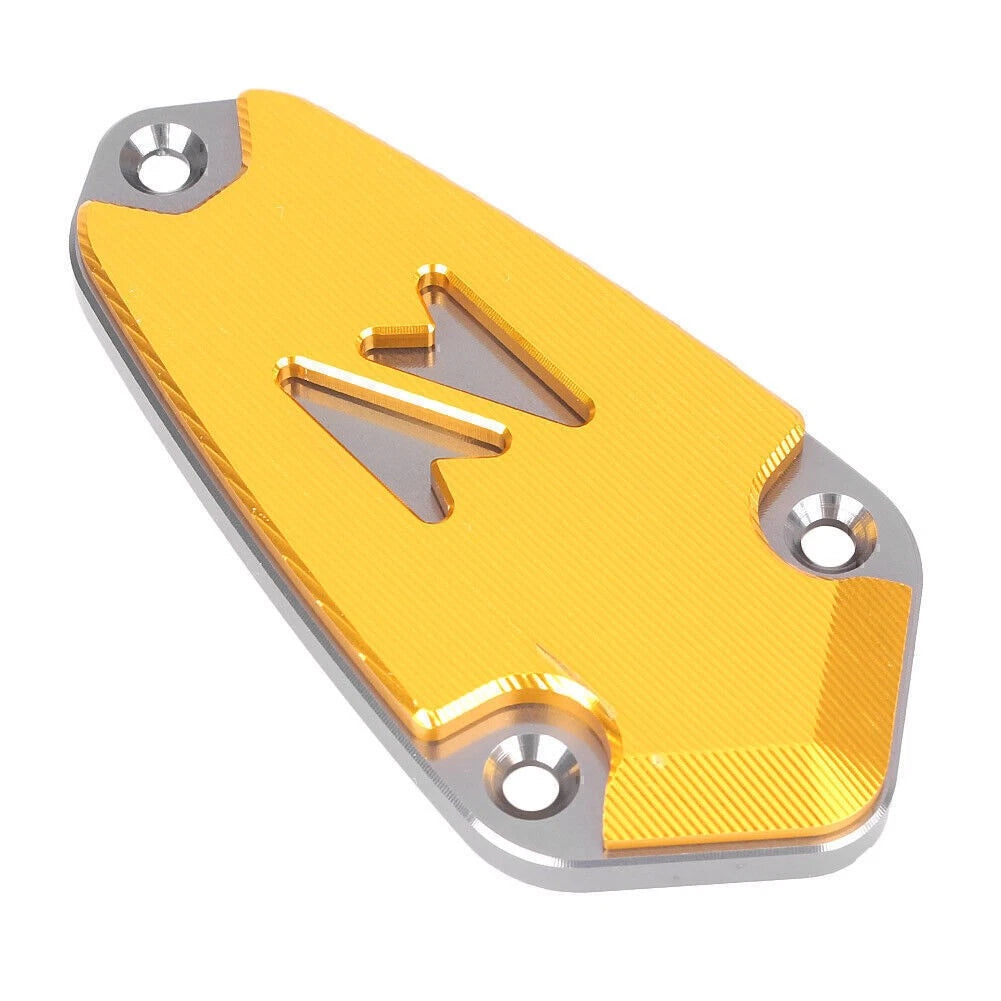 Gold Front Brake Fluid Reservoir Cover for Kawasaki Z1000 (2010-2017)