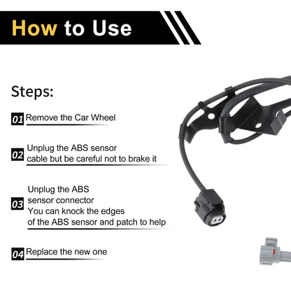 ABS Wheel Speed Sensor for Toyota FJ Cruiser Front Left (2007-2014)