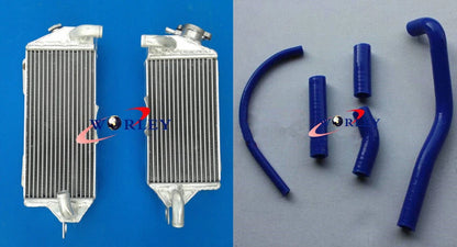 Aluminum Radiator + Hoses for Kawasaki KX500 (1988-2004)