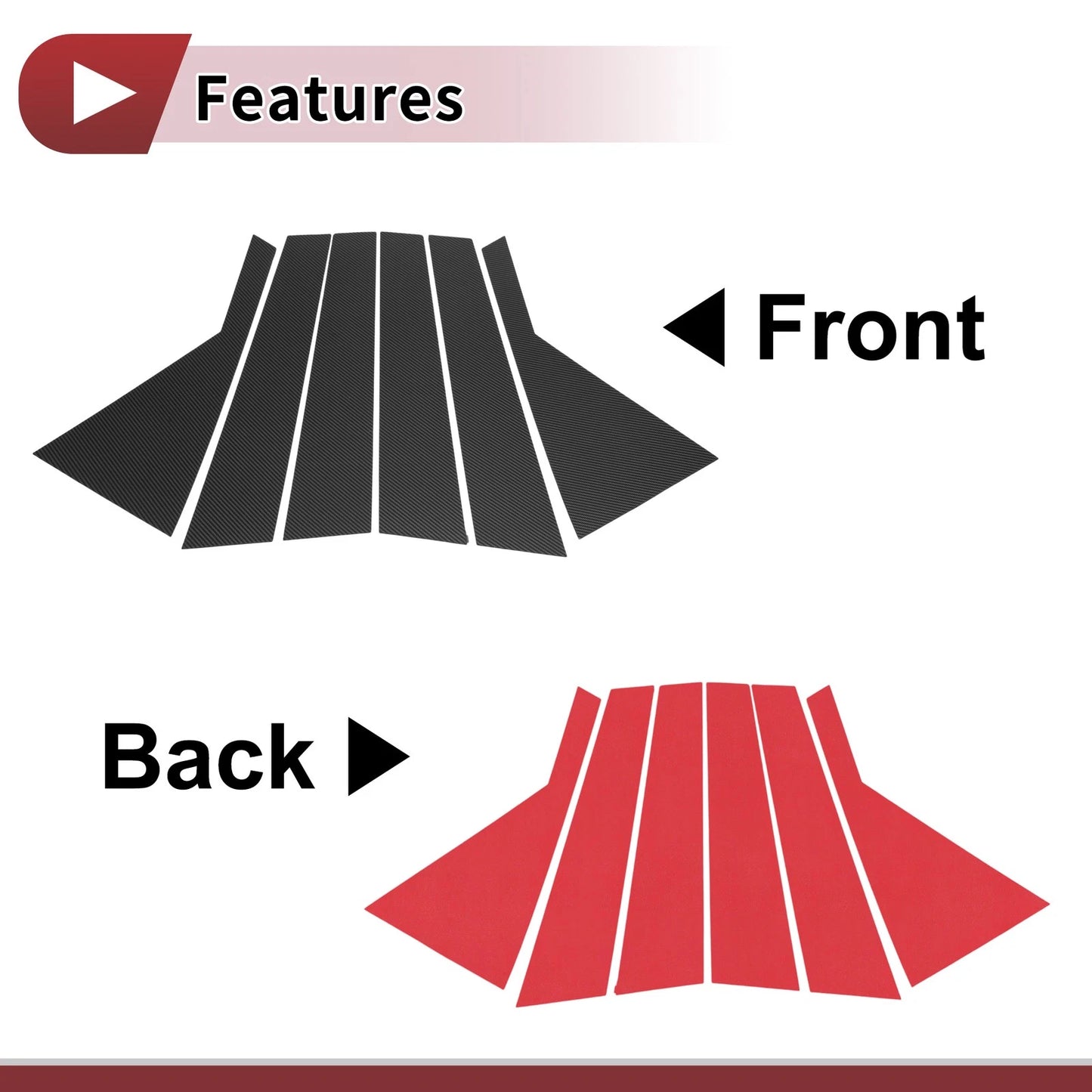 Door Pillar Window Trim for KIA Sorento (2011-2015)
