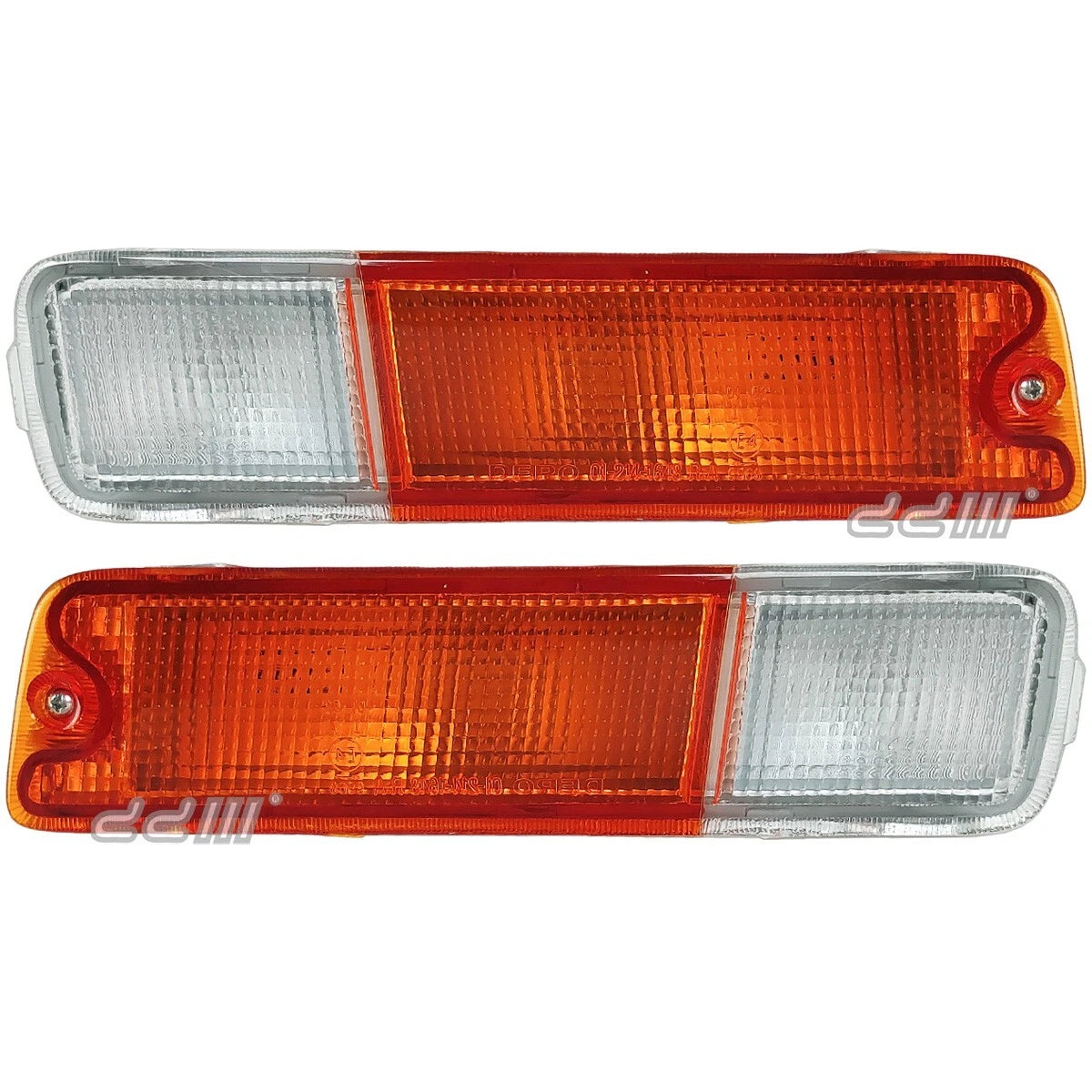 Front Bumper Light Bar 2 x For Mitsubishi Triton (1996-2006)