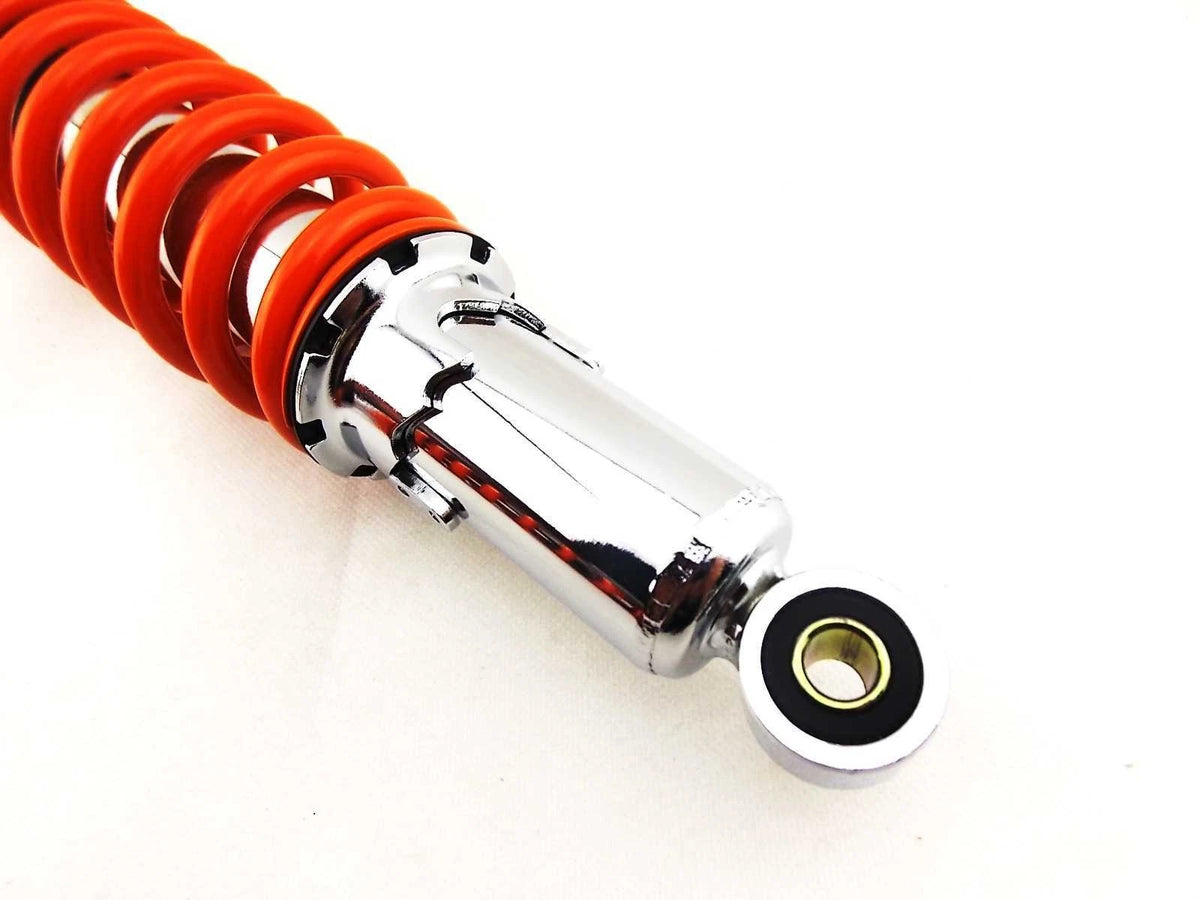 365mm JBS Orange/Chrome Shock Absorbers for Honda XL175