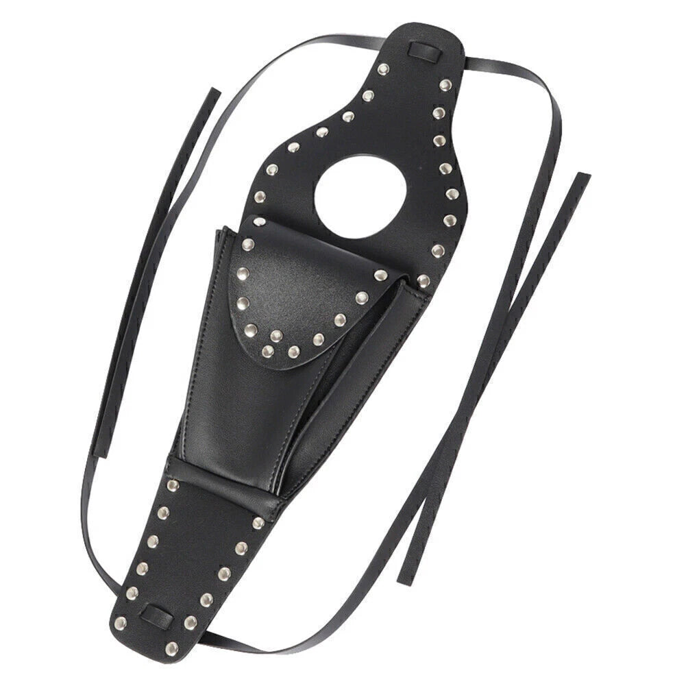 Black Fuel Gas Tank Cover & Dash Console Pouch Bag for Harley Sportster 883