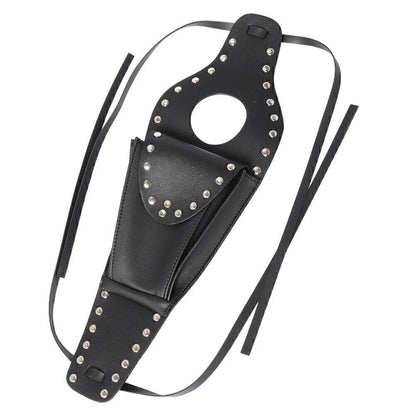 Black Fuel Gas Tank Cover & Dash Console Pouch Bag for Harley Sportster 883