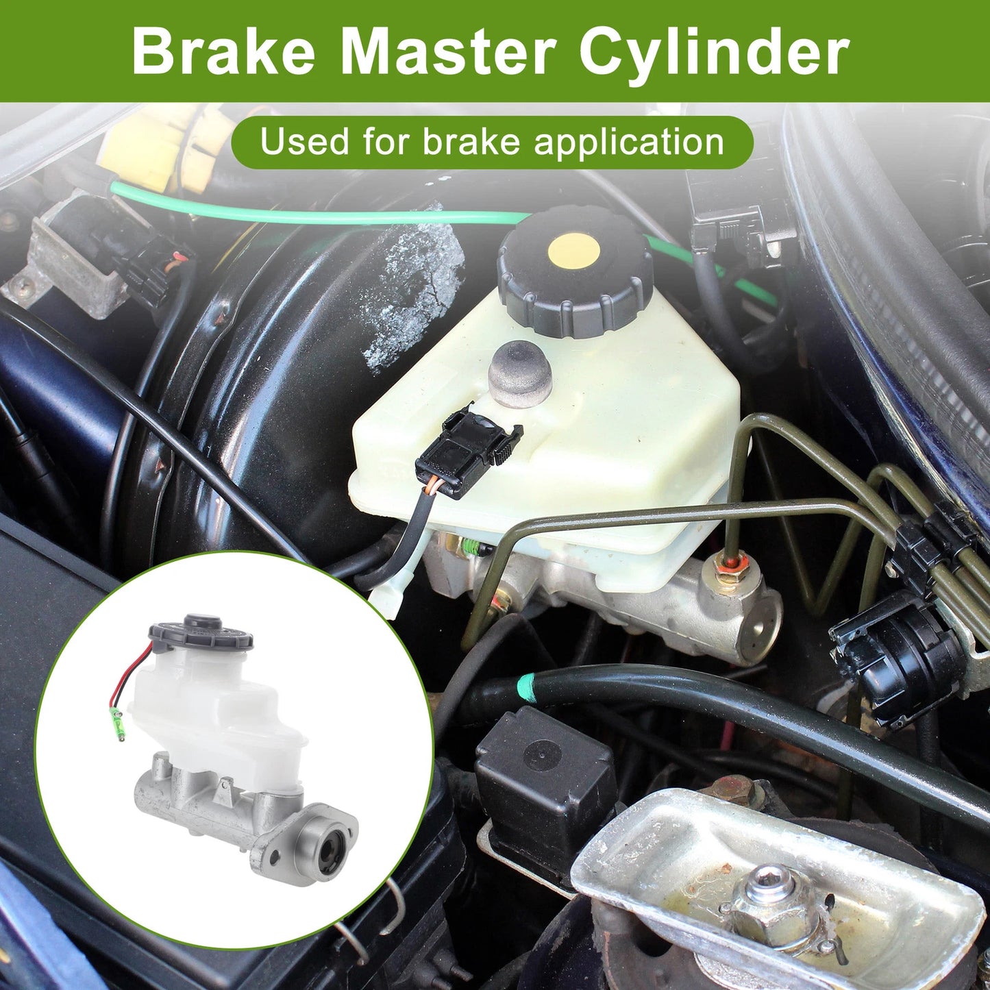 Brake Master Cylinder With Reservoir L4 2.3L for Acura CL (1998-1999)