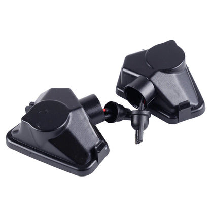 LED Side View Under Mirror Puddle Lights for Benz W117 W204 W212 W221 (2011-2018)