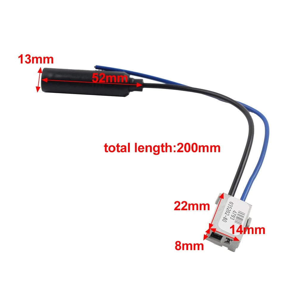 Car Radio Stereo Reverse Antenna Adapter for Honda Acura Mazda