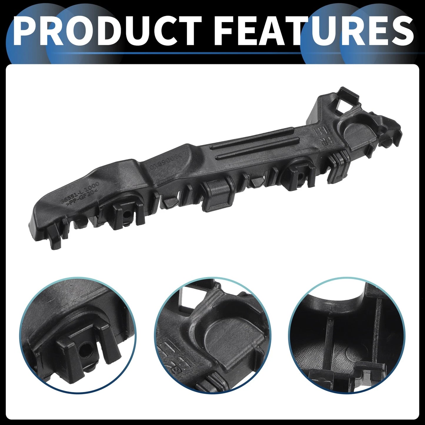 Front Bumper Retainer Bracket for Hyundai Sonata (2020-2023)