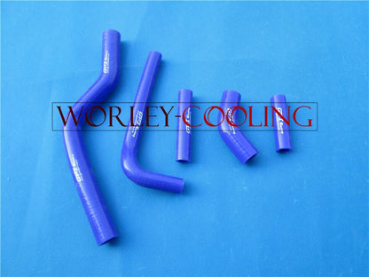Silicone Radiator Hose for Suzuki RMZ250 (2005-2006) - Blue