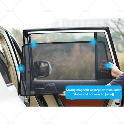 6x Foldable Window Mesh Sun Shade for Ford Everest (2015-2022)