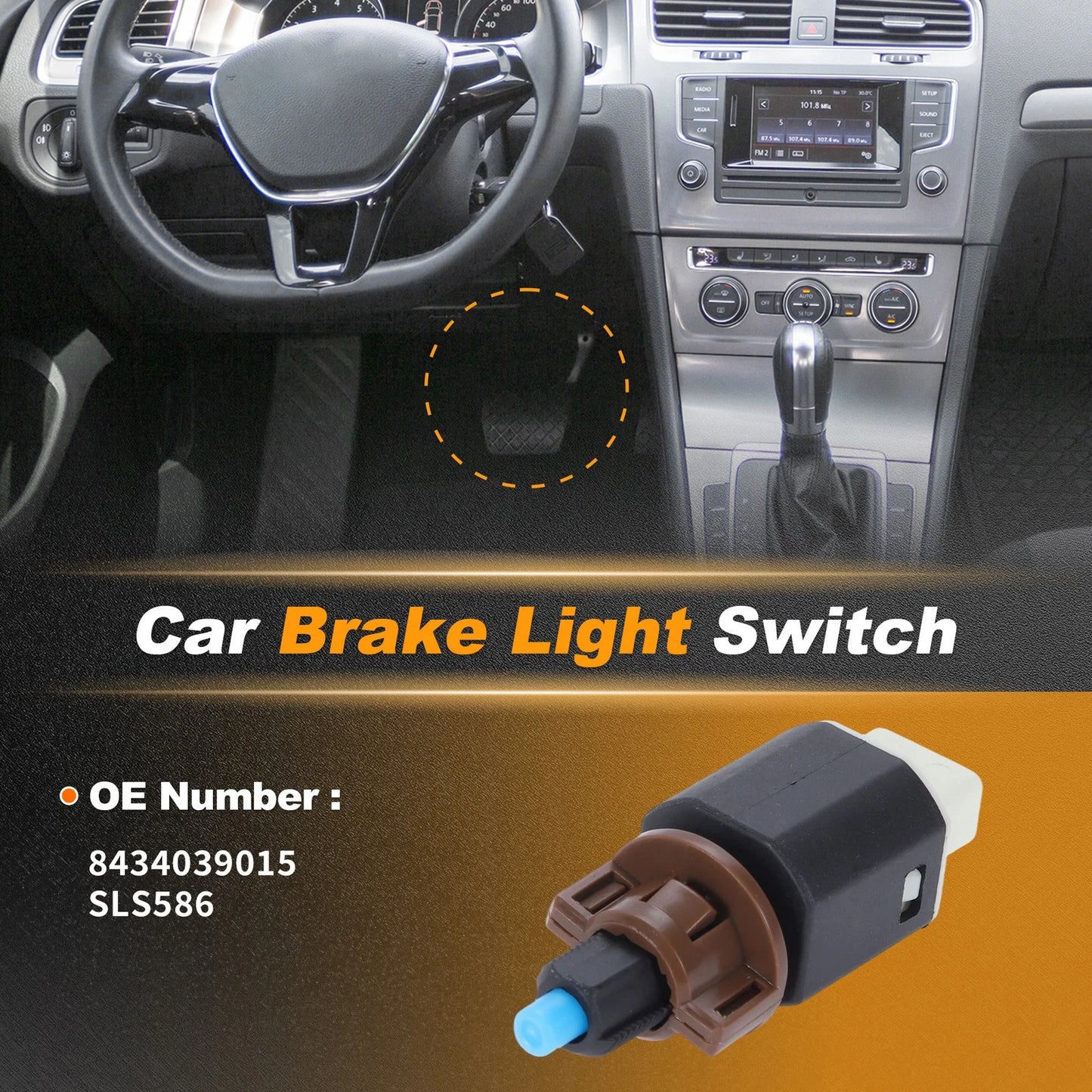Brake Light Switch / 1 pc / Brake Light Switch for LEXUS ES300H (2013–2015)