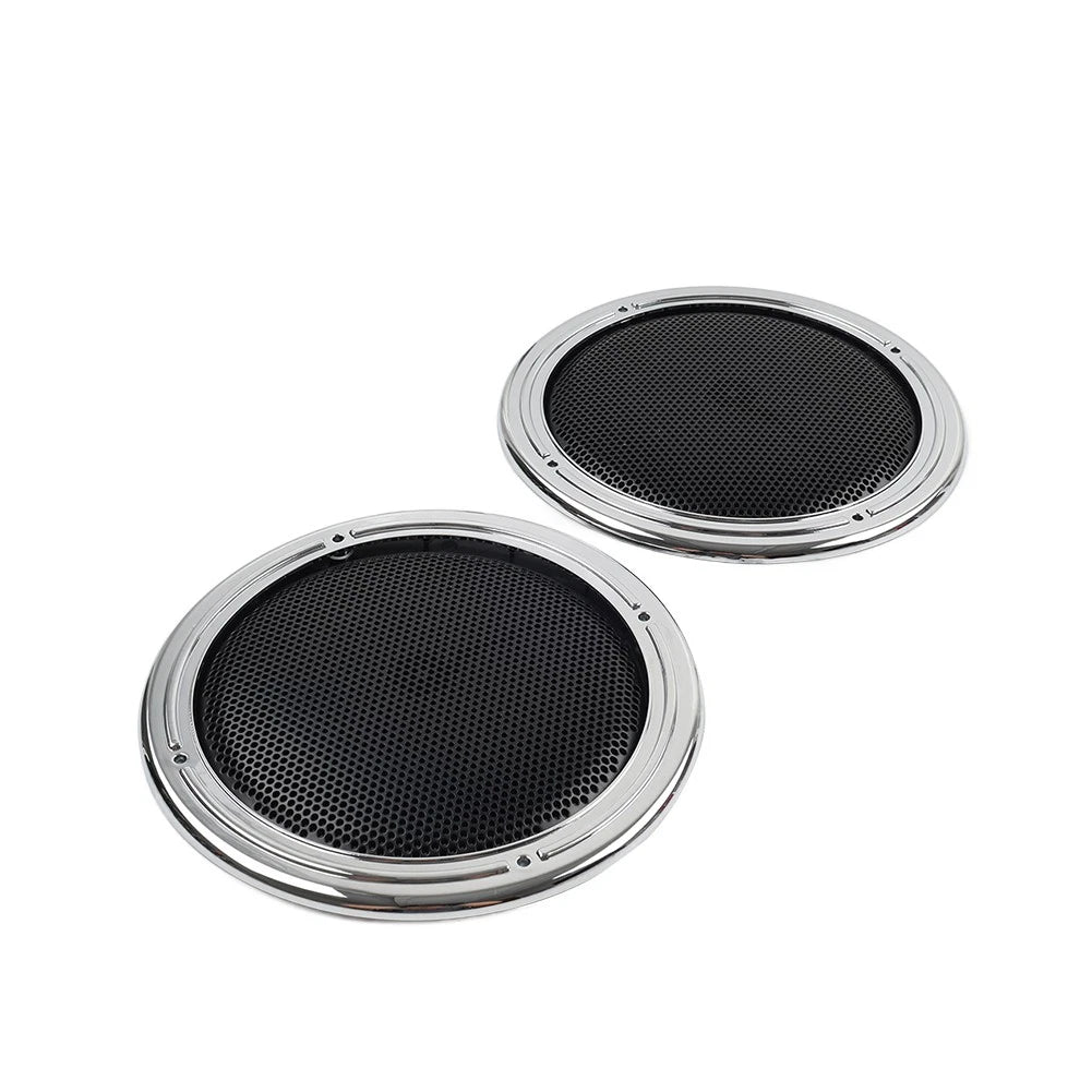 Rear Speaker Pod Grilles for Harley Road Glide Tri Glide FLTRU (2014-2023)