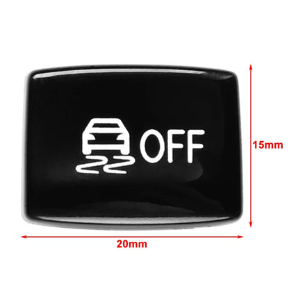 Red Gear ESP Anti-skid Button Cover for BMW 1 Series F20 F21 (2012-2018)