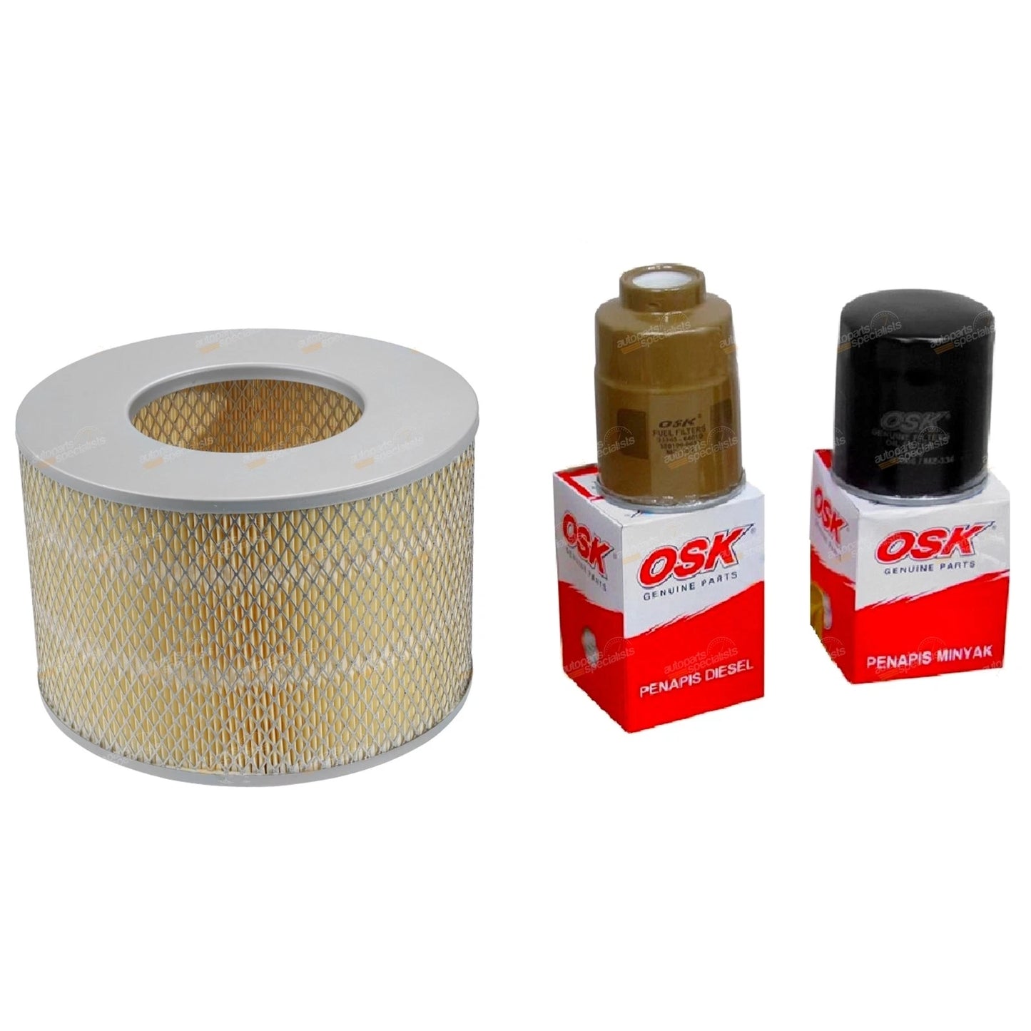 Oil Air Fuel Filter for HZJ75 HZJ78 HZJ79 HZJ80 (1990–1999)