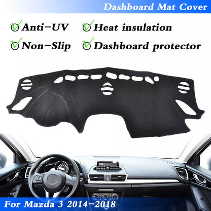 Dashmat for Mazda 3 M3 2014-2018 Dashboard Cover (2014-2018)