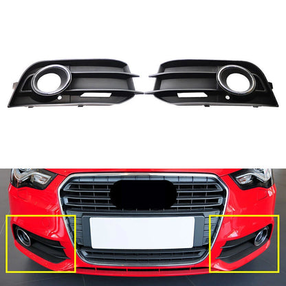 ABS Front Bumper Fog Light Grille Covers for Audi A1 (2010-2014)