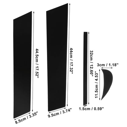 8 Pcs Car Door Cover Trim Pillar Stickers for Toyota Camry (2018-2023)