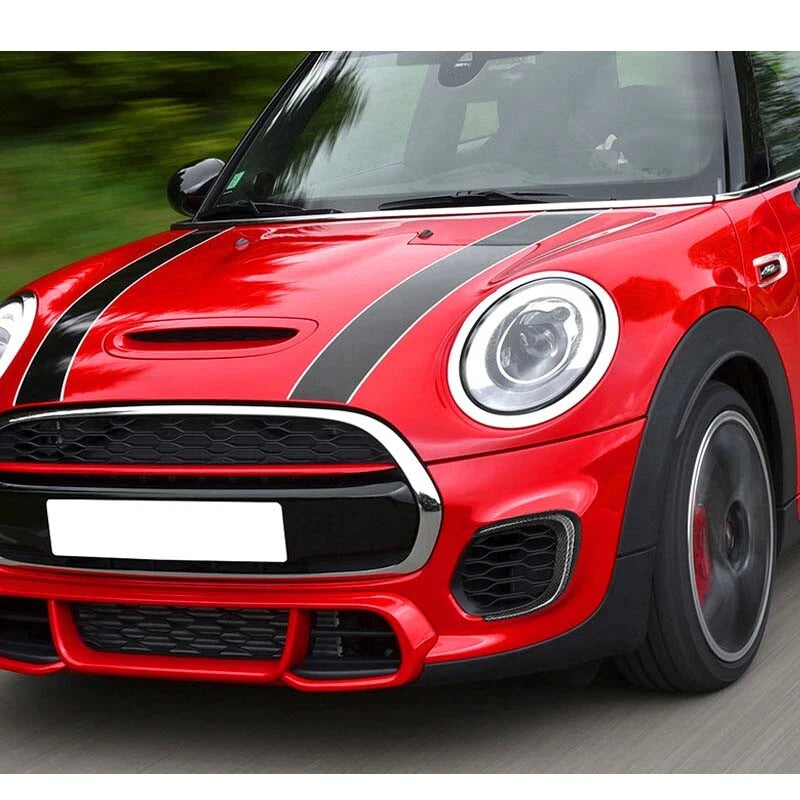 Dry Carbon Fiber Front Bumper Side Vent Trim for Mini Cooper S JCW F56