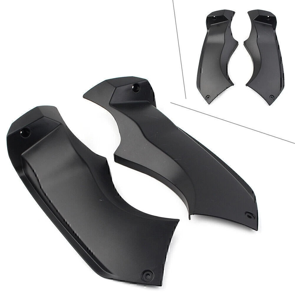 ABS Air Tube Covers for Kawasaki Ninja ZX-6R (2003-2004) Black