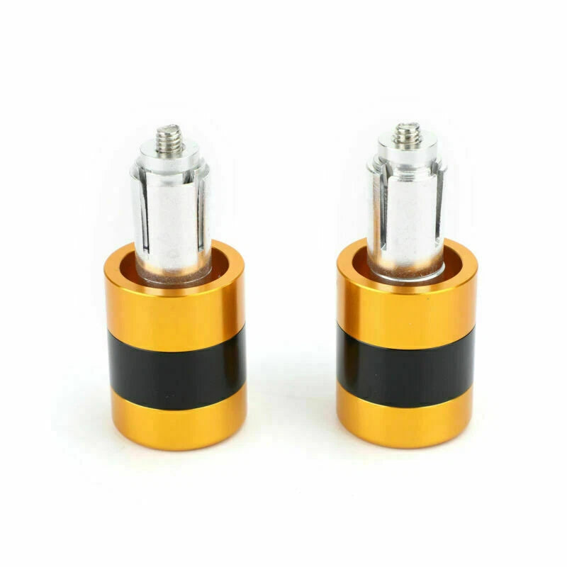 22mm Aluminum Gold Motorcycle Handlebar Weights for AH