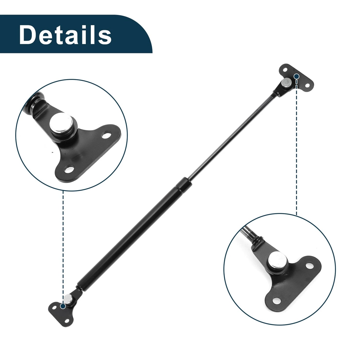 Rear Hatch Lift Supports for Toyota Land Cruiser (2008-2021) - 2 x Struts
