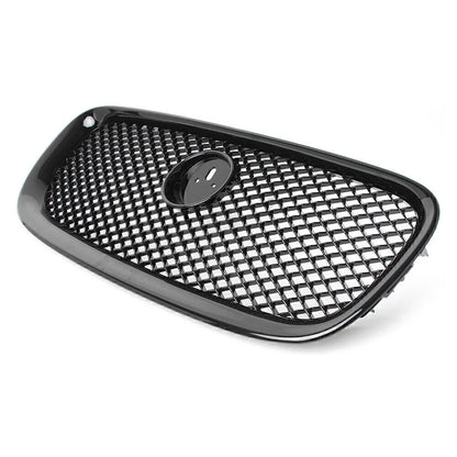 Gloss Black ABS Front Upper Grille Mesh for Jaguar XF XFR (2012-2014)