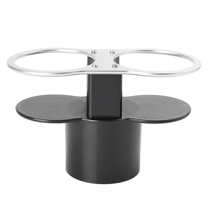Dual Cup Holders Drink Stand Storage Wedge for Benz