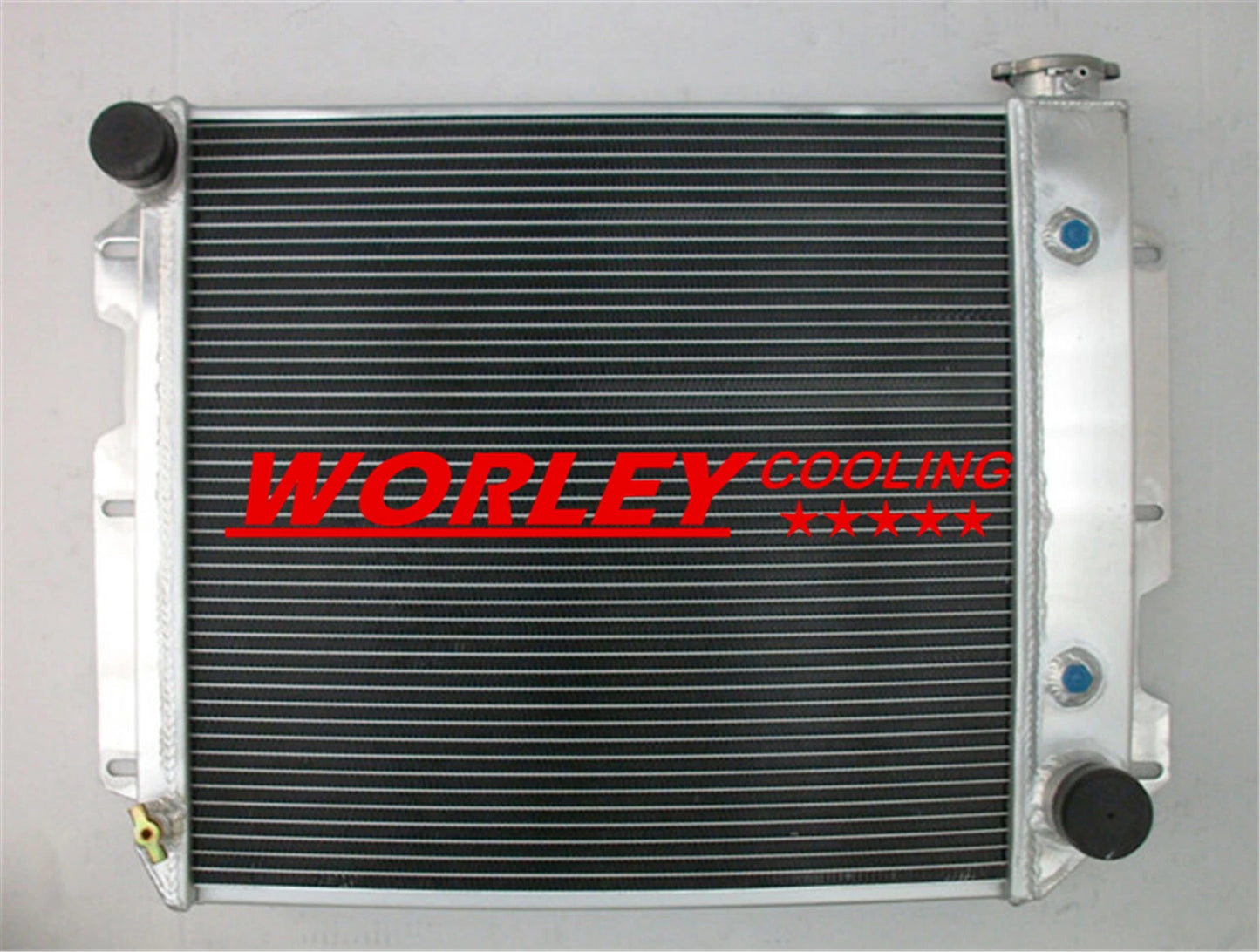 3 Core Aluminum Radiator & 16" Fan for Jeep Wrangler TJ YJ (1997-2006)