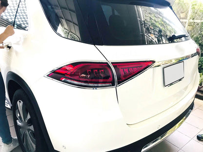 Chrome Tail Lights Trim Bezel Cover for Mercedes Benz V167 (2019 - )