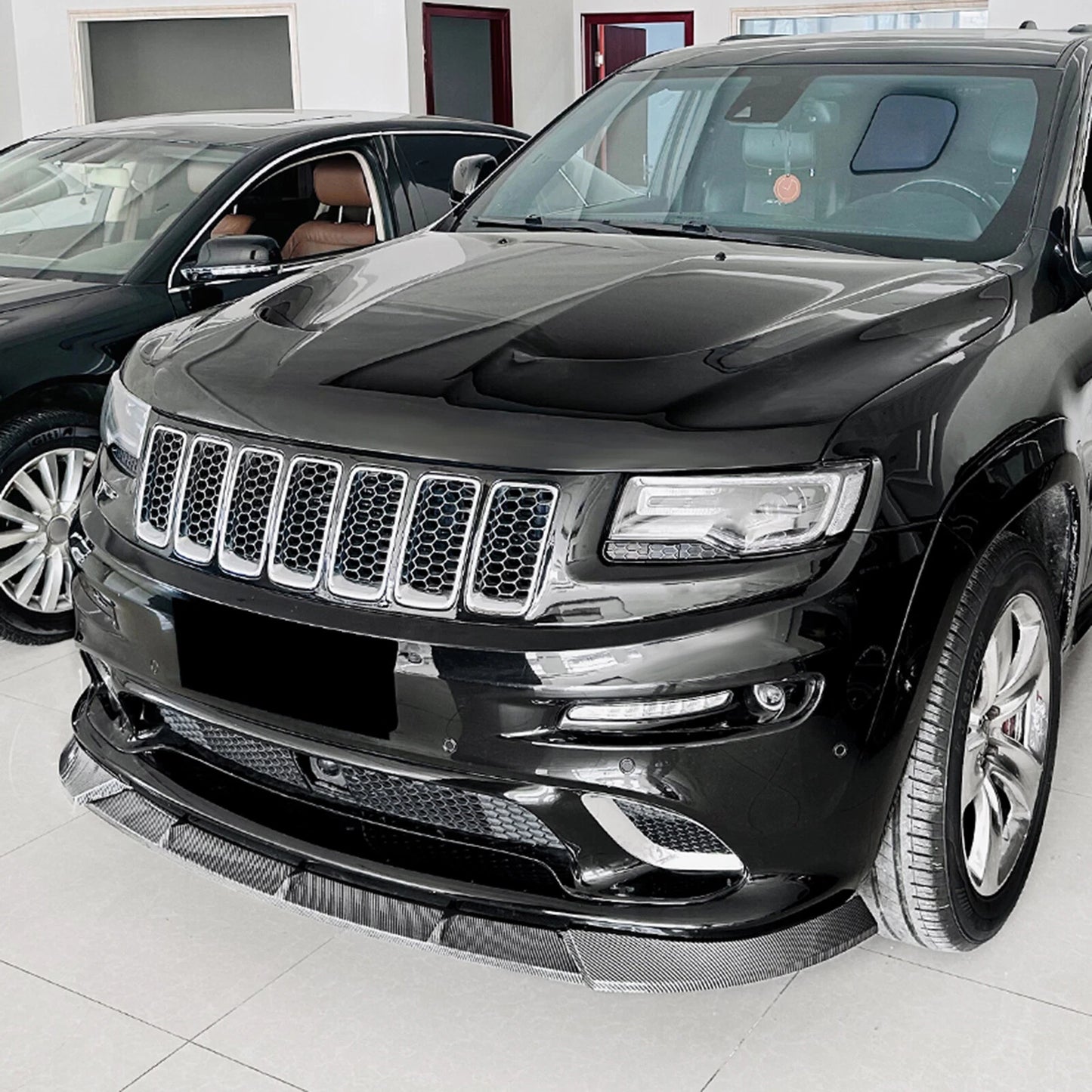 Front Bumper Spoiler Lip for Jeep Grand Cherokee SRT8 (2012-2016)
